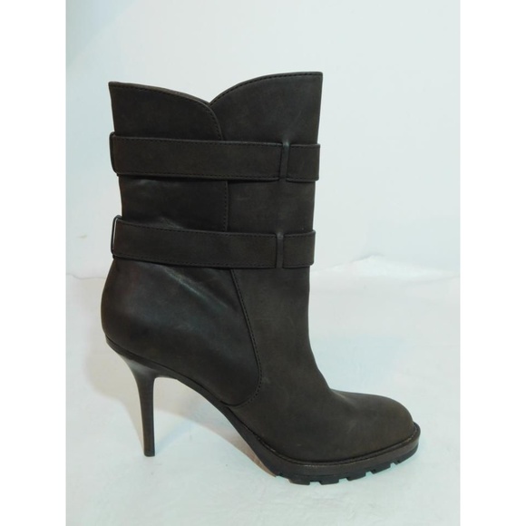 NEW Coach Espresso Brown Leather Mid Calf Boot  Final Price - Picture 7 of 8